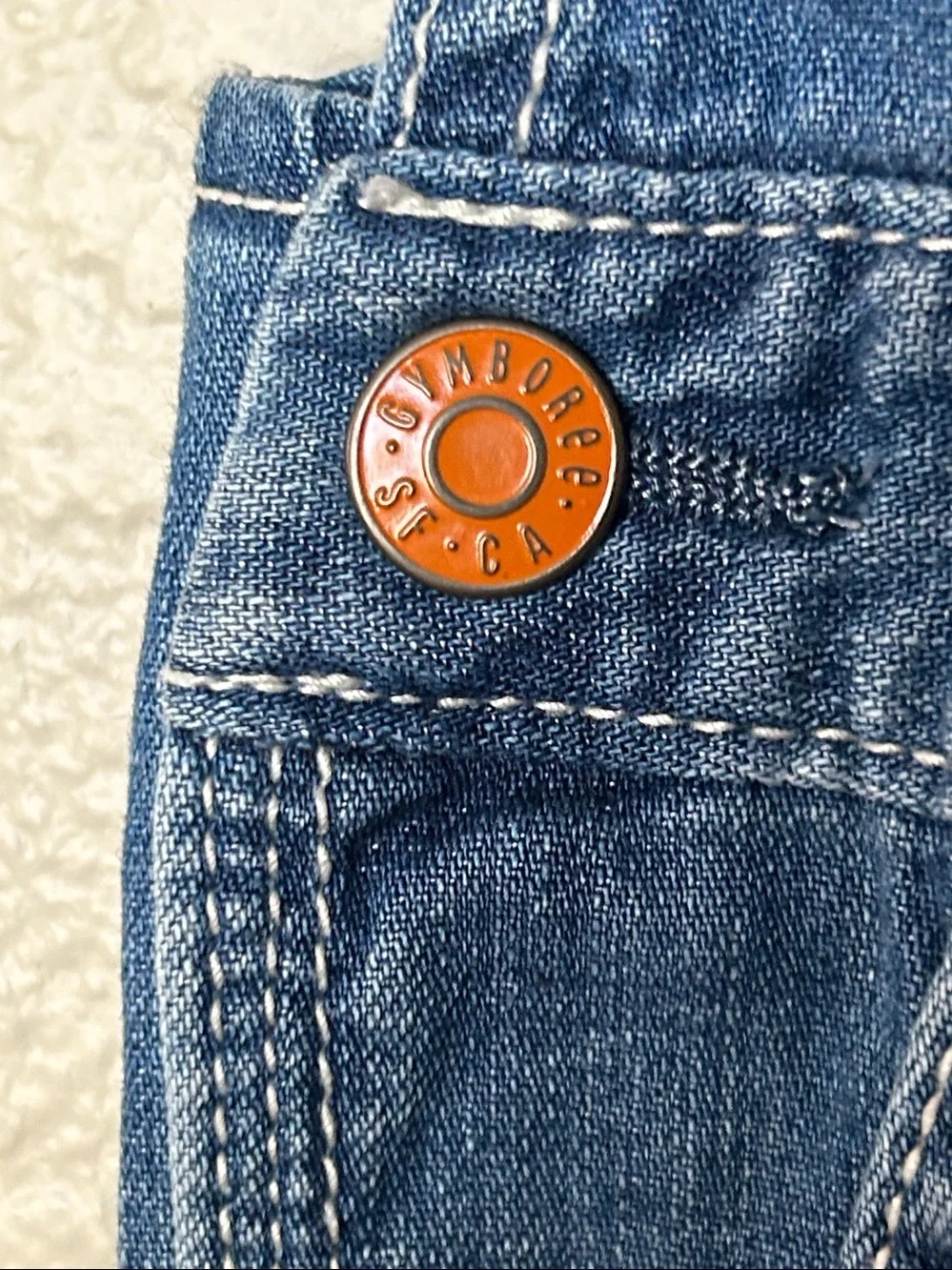 Gymboree Size 3T Denim Overalls 2018